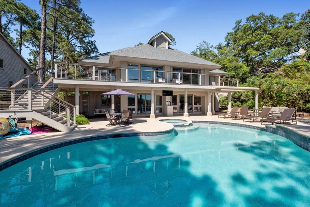 7 Black Duck - Top Notch Views & Amenities In A Private Oceanfront Oasis Hilton Head Island Buitenkant foto